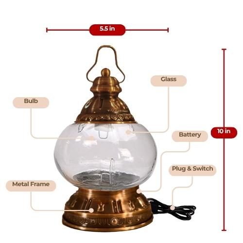 Mosaic Lamp Metal Frames