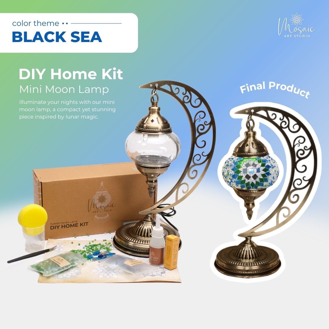 Mosaic Lamp DIY Home Kit