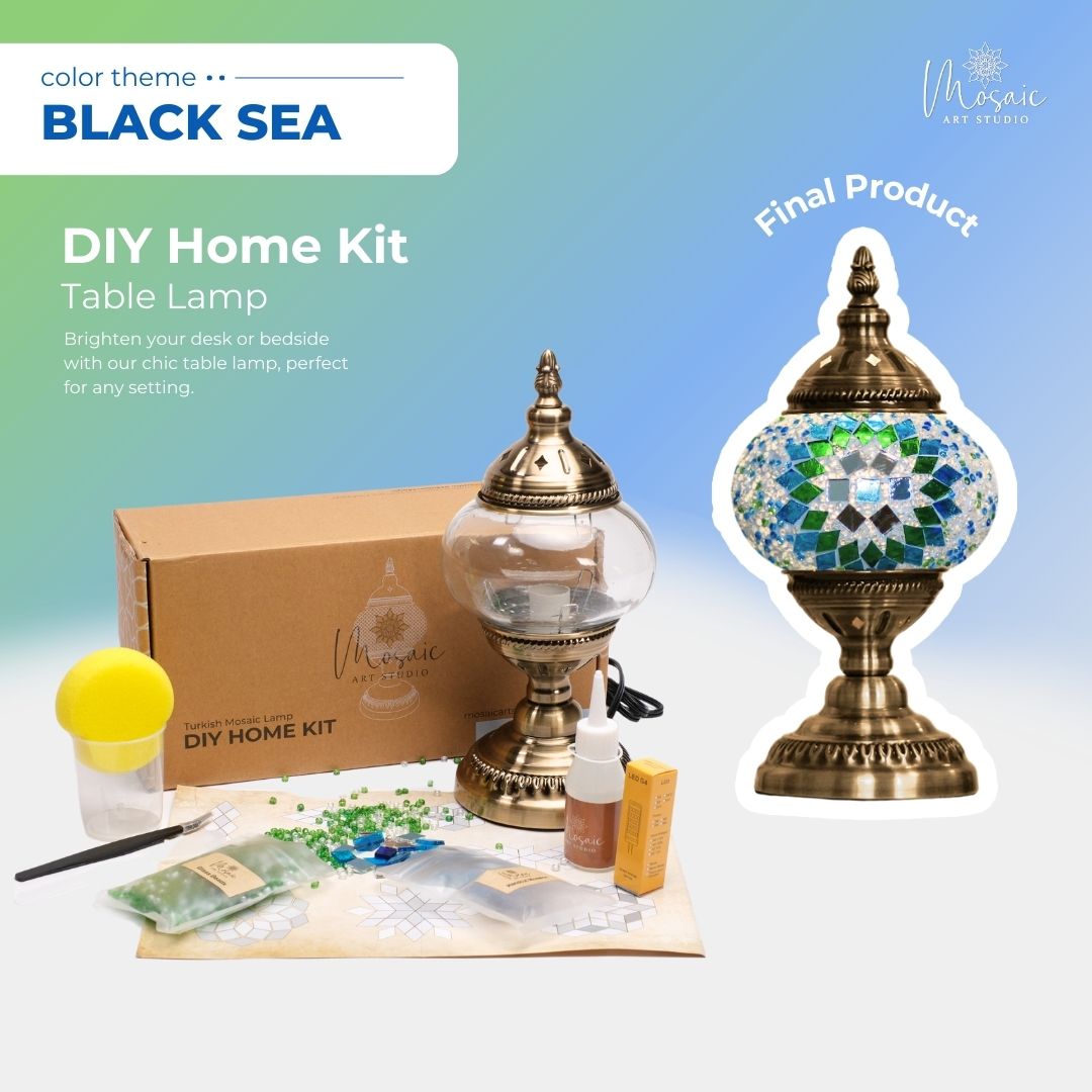 Mosaic Lamp DIY Home Kit