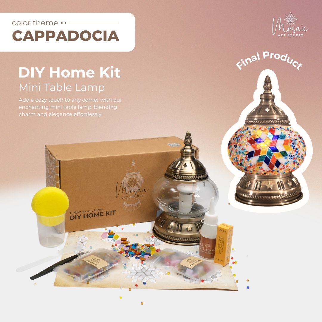 Mosaic Lamp DIY Home Kit