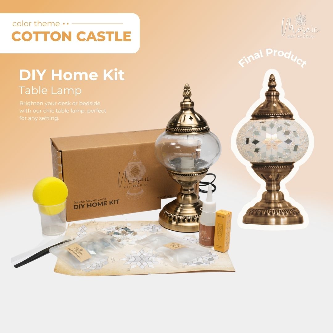 Mosaic Lamp DIY Home Kit