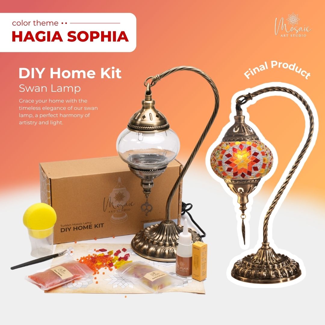 Mosaic Lamp DIY Home Kit
