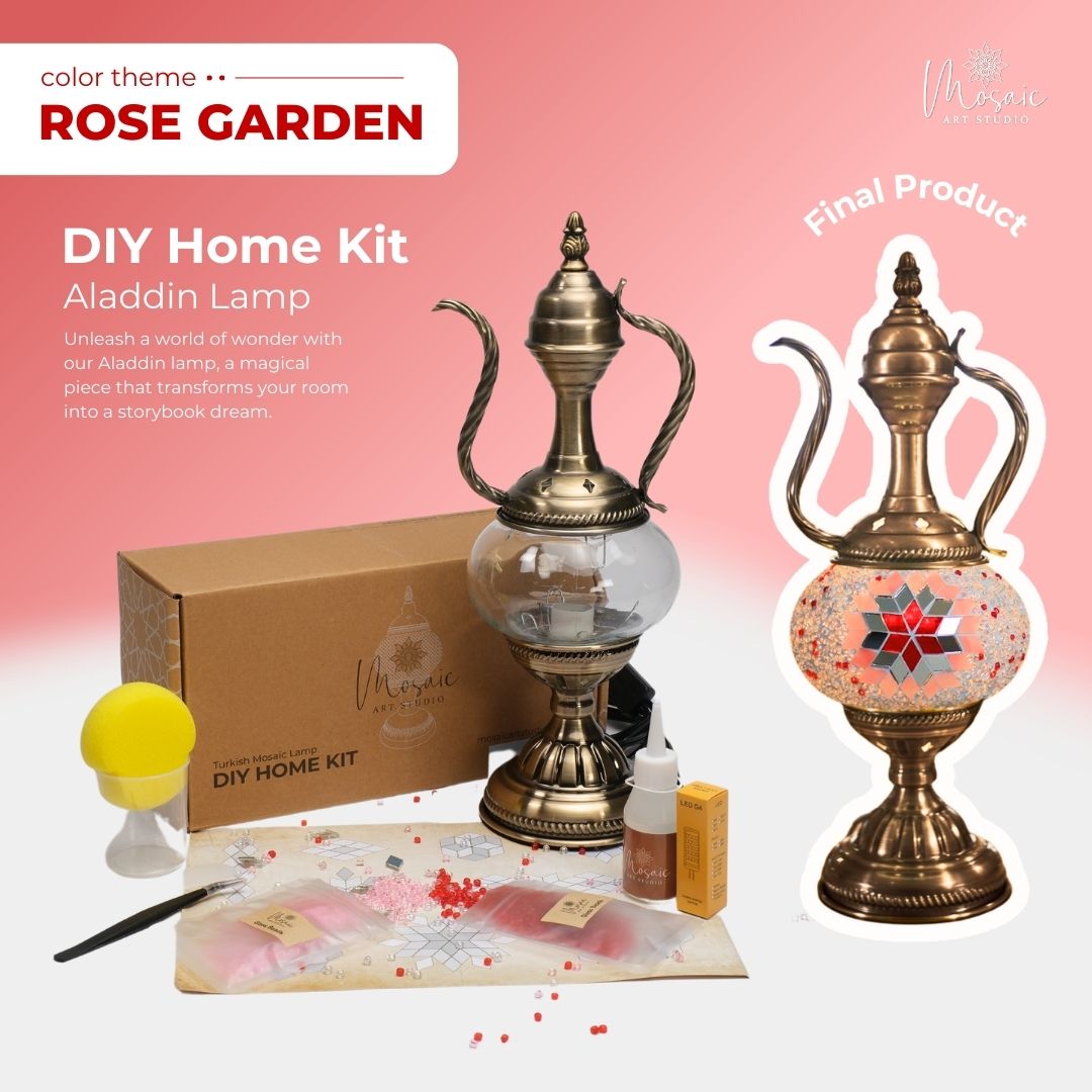 Mosaic Lamp DIY Home Kit