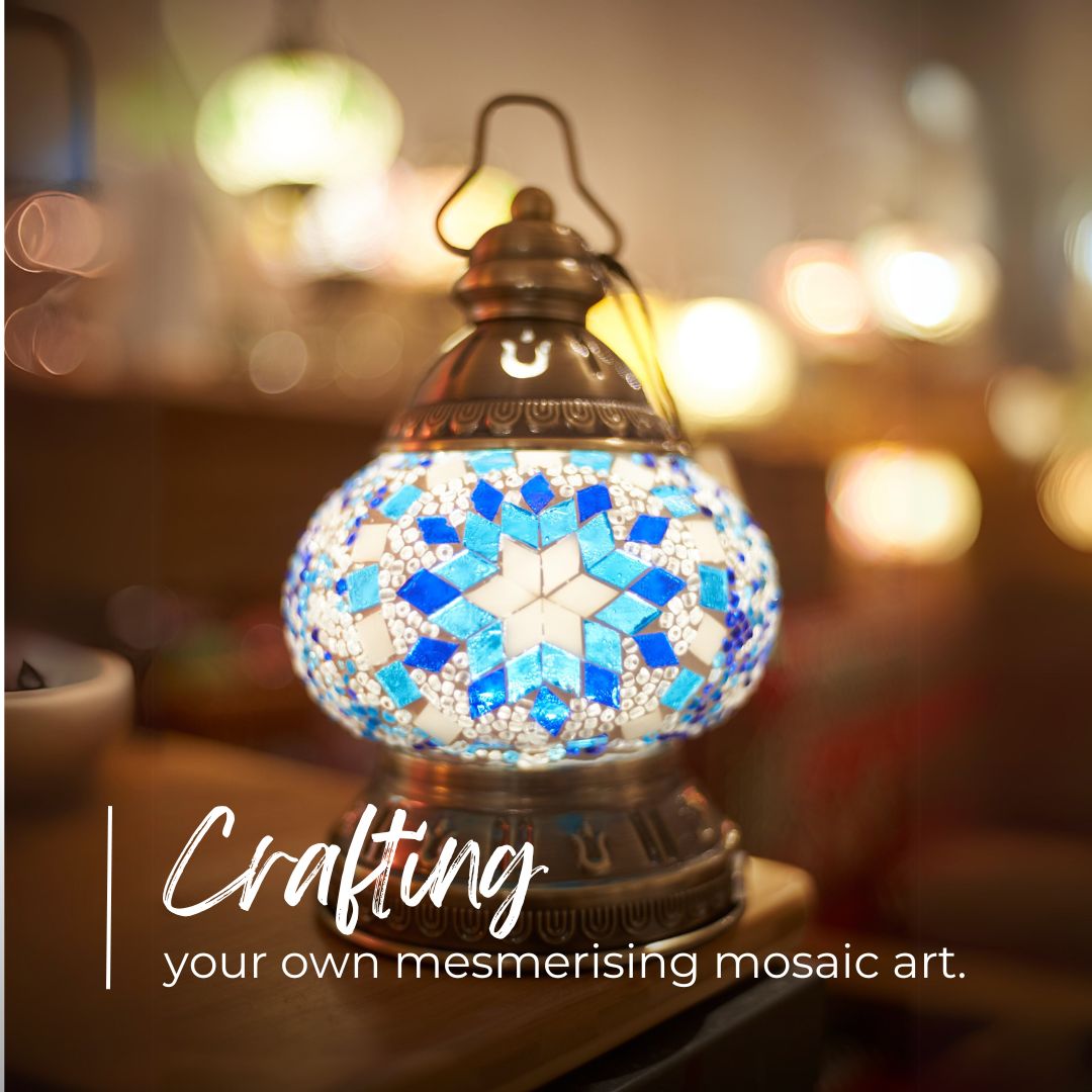 Mosaic Lamp DIY Home Kit
