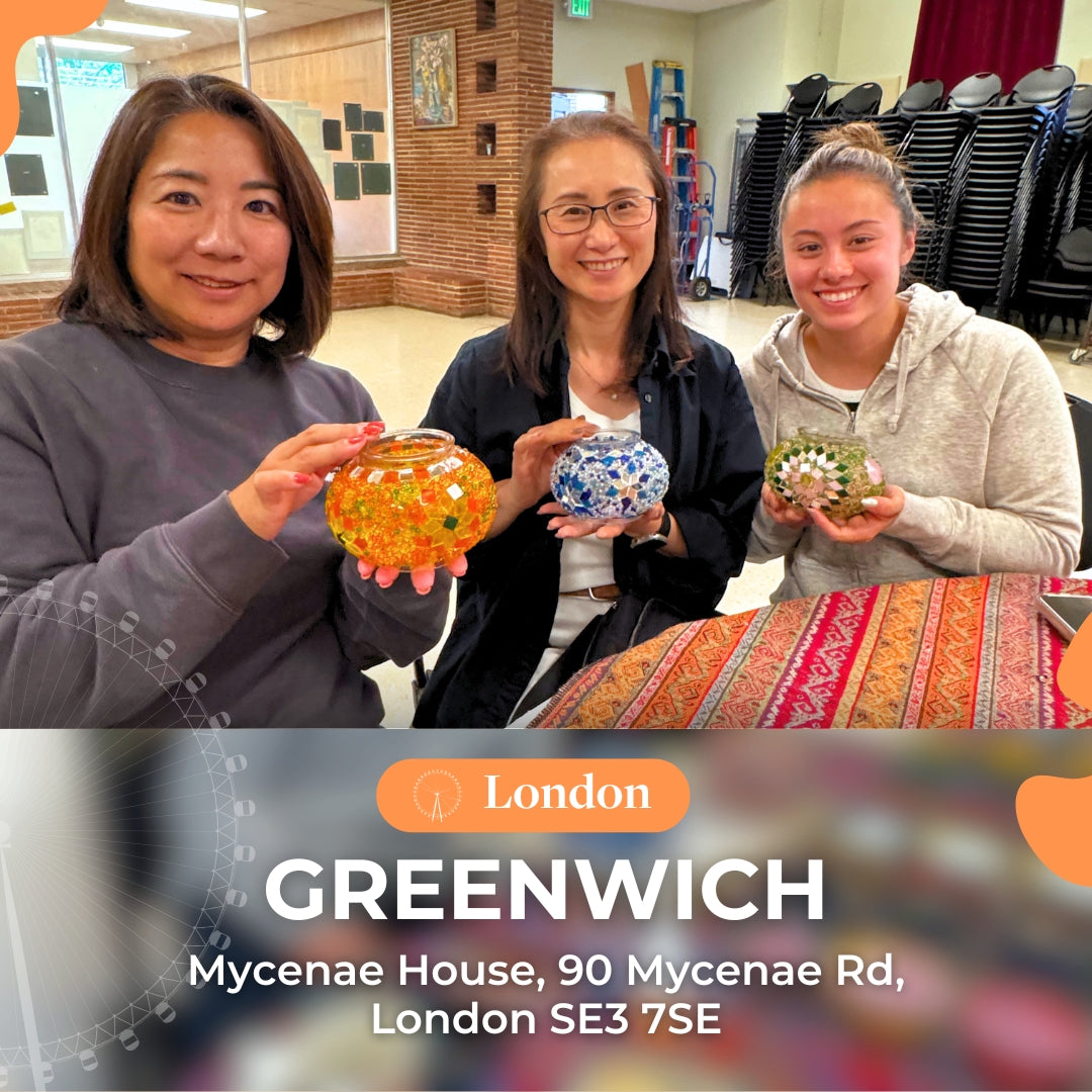 Mosaic Workshops in London - Greenwich