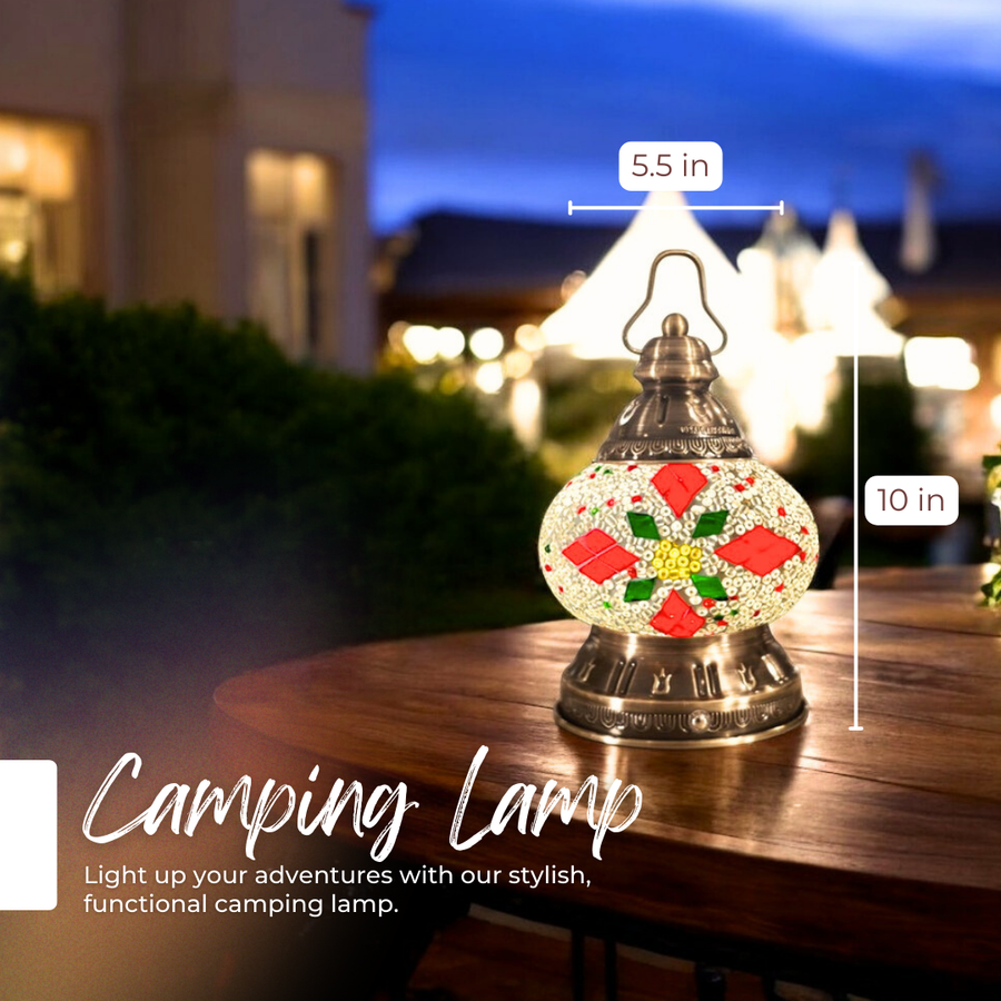 CHRISTMAS Color Theme Turkish Mosaic Lamp DIY Home Kit