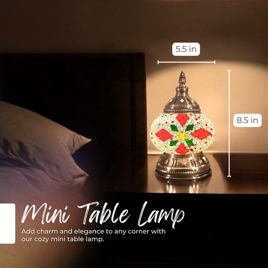 CHRISTMAS Color Theme Turkish Mosaic Lamp DIY Home Kit