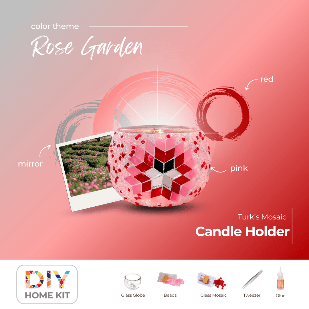 CANDLE HOLDER - Mosaic DIY Home Kit